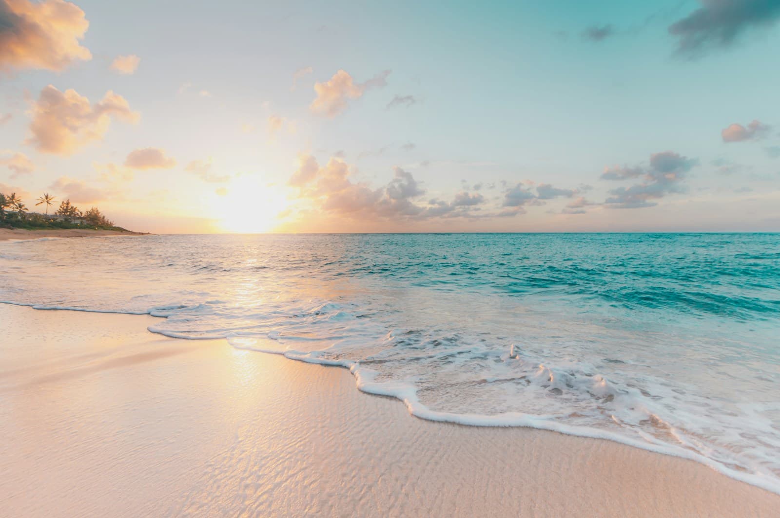 Open coastal landscape beside calm water; illustrative destination photograph